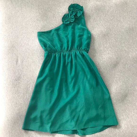 Annabelle Dresses & Skirts - One strap teal dress Annabelle Dresses & Skirts - One strap teal dress